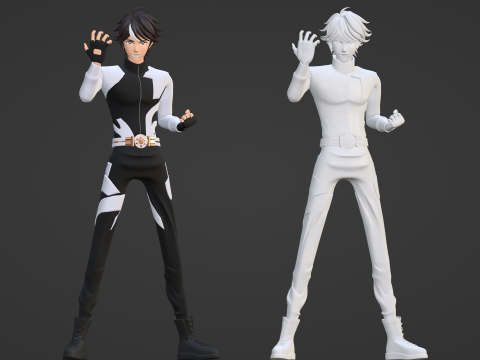 Lin Ling - To Be Hero X 3D-Modell