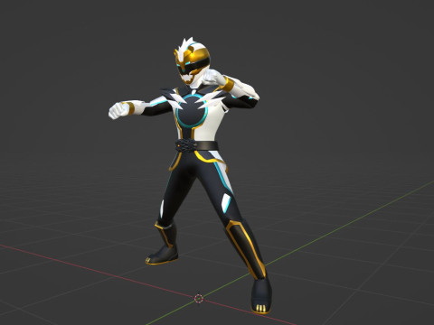GozyuPolar - No1 Sentai Gozyuger Modelo 3D