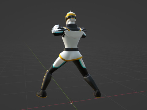 GozyuPolar - No1 Sentai Gozyuger Modelo 3D
