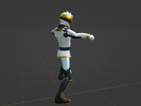 GozyuPolar - No1 Sentai Gozyuger 3D Model