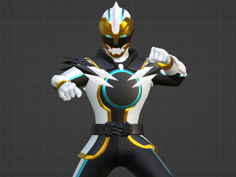 GozyuPolar - No1 Sentai Gozyuger Modelo 3D