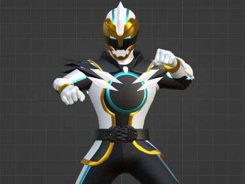 GozyuPolar - No1 Sentai Gozyuger 3D Model