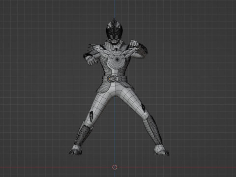 GozyuPolar - No1 Sentai Gozyuger Modelo 3D