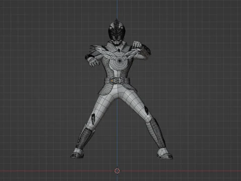 GozyuPolar - No1 Sentai Gozyuger 3D Model