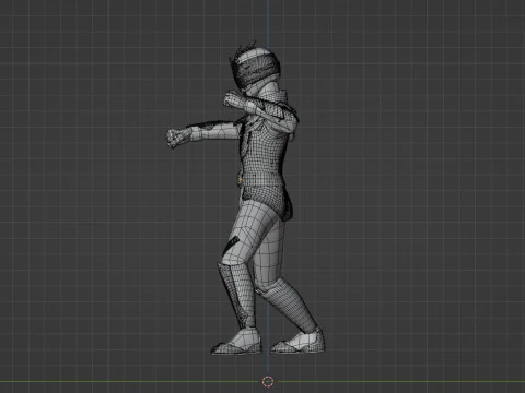 GozyuPolar - No1 Sentai Gozyuger 3D Model