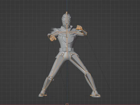 GozyuPolar - No1 Sentai Gozyuger 3D Model