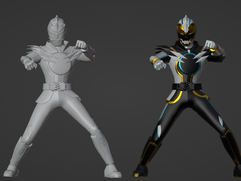 GozyuPolar - No1 Sentai Gozyuger Modelo 3D