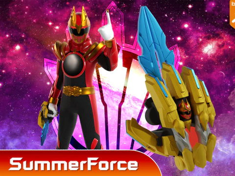 Tega Sword - No1 Sentai Gozyuger 3D Model
