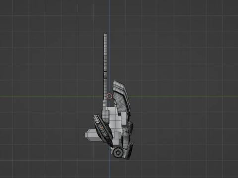 Tega Sword - No1 Sentai Gozyuger 3D Model