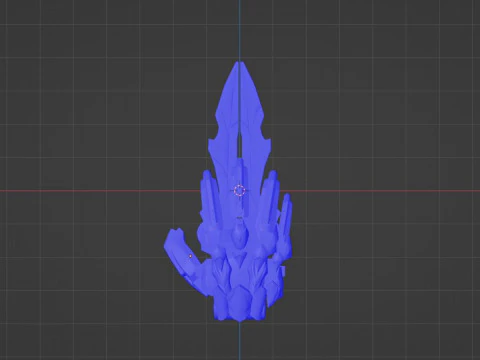 Tega Sword - No1 Sentai Gozyuger 3D Model