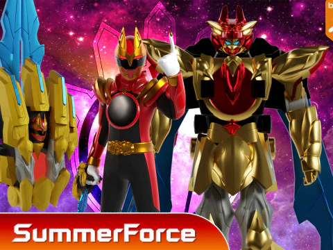 Tega Sword Robo - No1 Sentai Gozyuger 3D Model