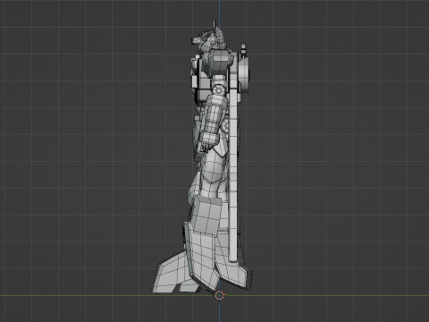 Tega Sword Robo - No1 Sentai Gozyuger 3D 模型
