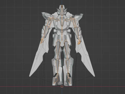 Tega Sword Robo - No1 Sentai Gozyuger 3D Model