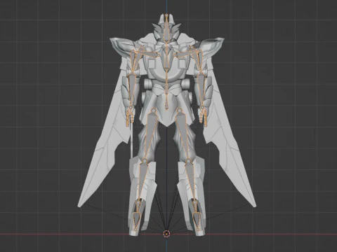Tega Sword Robo - No1 Sentai Gozyuger 3D Model