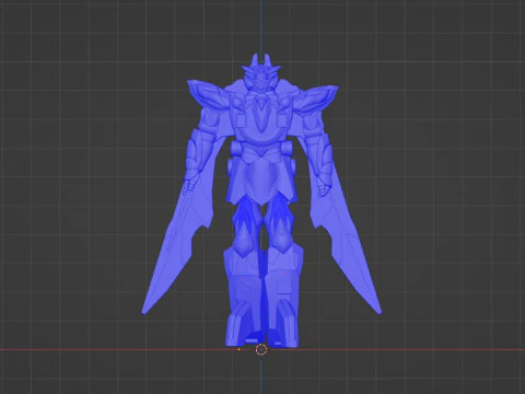 Tega Sword Robo - No1 Sentai Gozyuger 3D Model