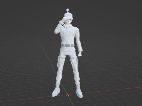 White Blood Cell - Cell at Work 3D Model