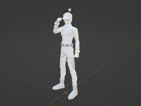 White Blood Cell - Cell at Work 3D Model