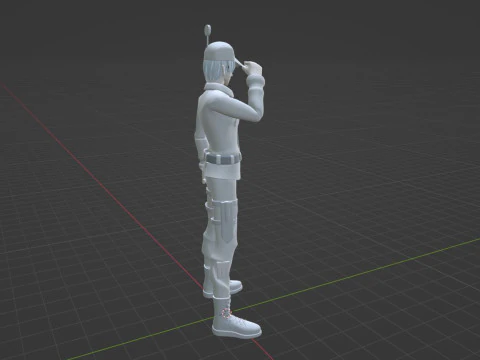 White Blood Cell - Cell at Work 3D Model