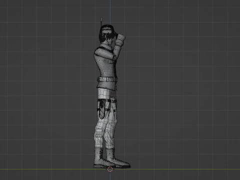 White Blood Cell - Cell at Work 3D Model