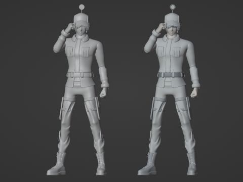 White Blood Cell - Cell at Work 3D Model