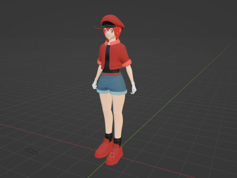 Red Blood Cell - Cell at Work 3D Модель