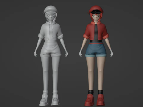 Red Blood Cell - Cell at Work 3D Model
