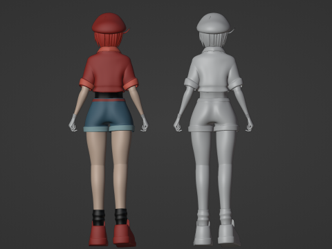 Red Blood Cell - Cell at Work 3D Модель