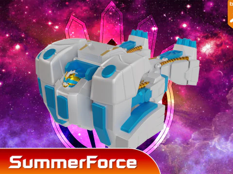 GoodeBurn - No1 Sentai Gozyuger 3D Model