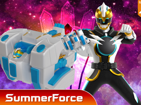 GoodeBurn - No1 Sentai Gozyuger 3D Модель
