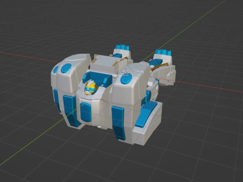 GoodeBurn - No1 Sentai Gozyuger 3D Model