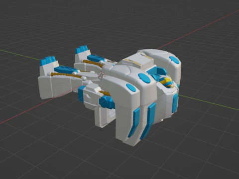 GoodeBurn - No1 Sentai Gozyuger 3D Model