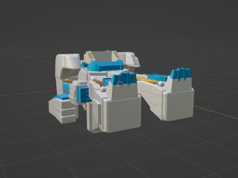 GoodeBurn - No1 Sentai Gozyuger 3D Model