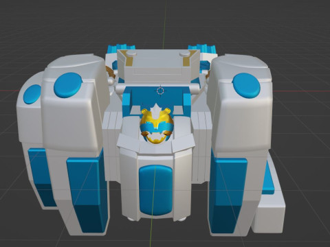 GoodeBurn - No1 Sentai Gozyuger 3D Модель