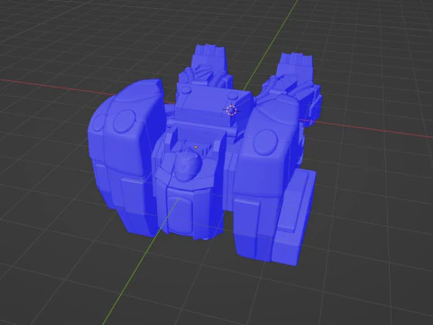 GoodeBurn - No1 Sentai Gozyuger 3D Model
