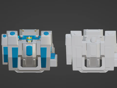 GoodeBurn - No1 Sentai Gozyuger 3D Model