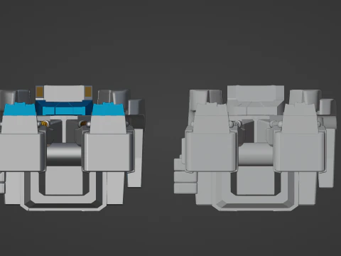 GoodeBurn - No1 Sentai Gozyuger 3D Model