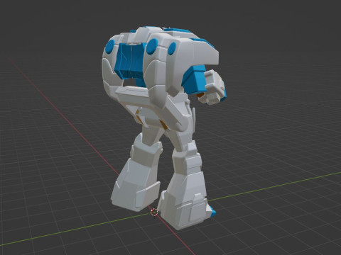 GoodeBurn Robo - No1 Sentai Gozyuger 3D Модель