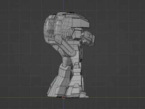 GoodeBurn Robo - No1 Sentai Gozyuger 3D Model
