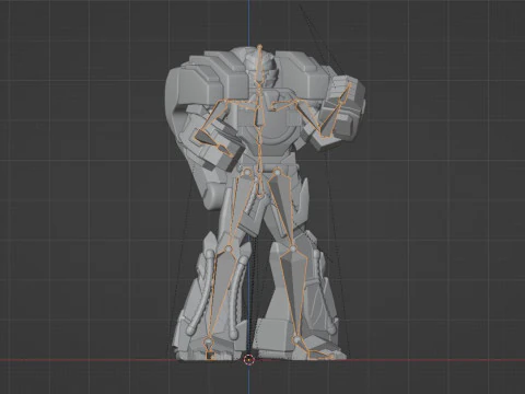 GoodeBurn Robo - No1 Sentai Gozyuger 3D Model