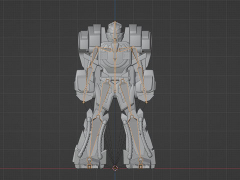 GoodeBurn Robo - No1 Sentai Gozyuger 3D Модель