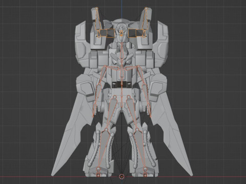 TegaSword WhiteBurn - No1 Sentai Gozyuger 3D Model
