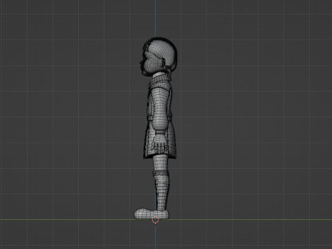 Young hee - Squid Game 3D Модель