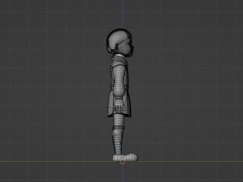 Young hee - Squid Game 3D Модель