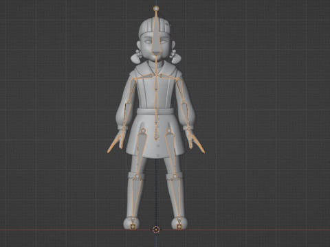Young hee - Squid Game 3D Модель