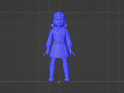 Young hee - Squid Game 3D Модель