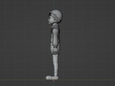 Cheol su - Squid Game 3D Model