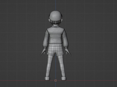 Cheol su - Squid Game 3D Model