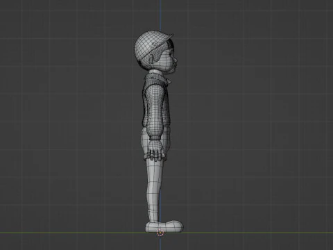 Cheol su - Squid Game 3D Model