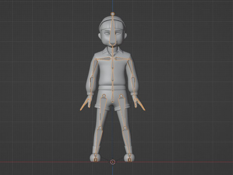 Cheol su - Squid Game 3D Model