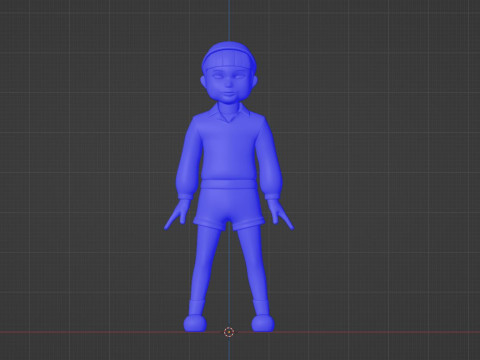 Cheol su - Squid Game 3D Model